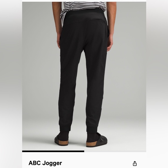 Lululemon ABC Jogger (Black & Obsidian) - Picture 4 of 4